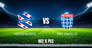Onde Assistir Heerenveen x PEC Zwolle: Palpite e Odds – 22/08/2026