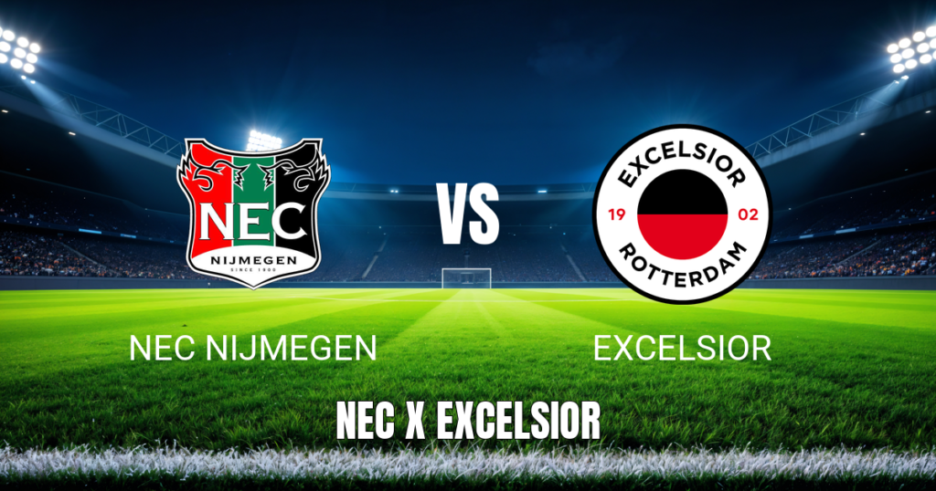 Onde Assistir NEC Nijmegen x Excelsior: Palpite e mais – 22/08/2026