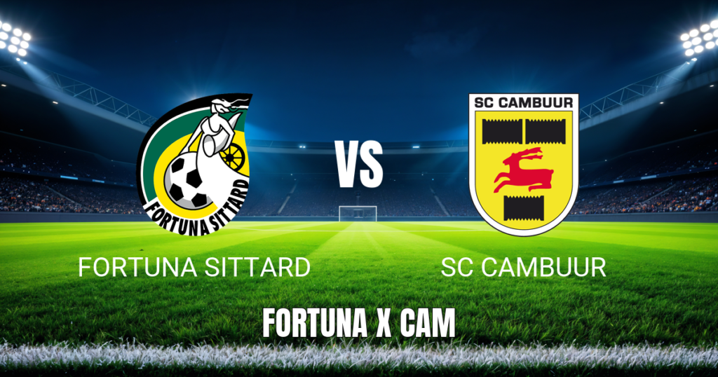 Onde Assistir Fortuna Sittard x SC Cambuur: Palpite 15/08/2026