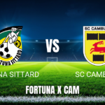 Onde Assistir Fortuna Sittard x SC Cambuur: Palpite 15/08/2026