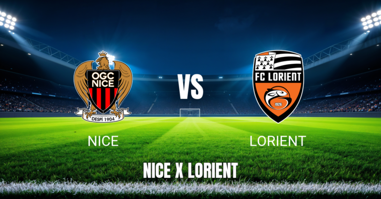 Onde Assistir Nice x Lorient ao Vivo e Palpite – 22/08/2026