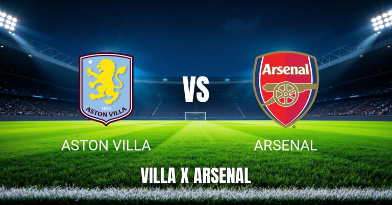 Onde Assistir Aston Villa x Arsenal: Palpite 31/08/2026