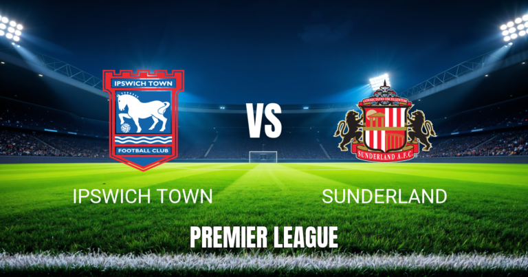 Onde Assistir Ipswich x Sunderland: Palpite 22/08/2026