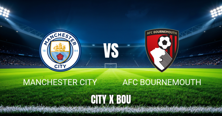 Onde assistir Man City x Bournemouth: Palpite - 23/08/2026