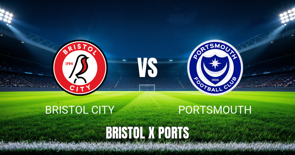 Onde Assistir Bristol City x Portsmouth: Palpite e Análise 29/08/2026