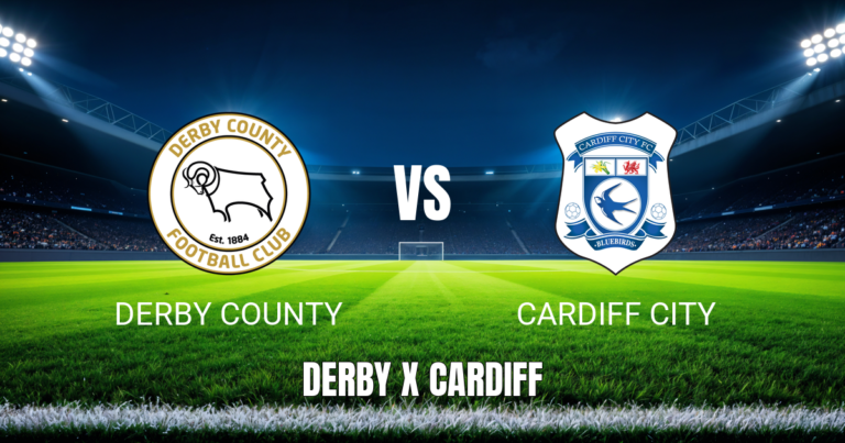 Onde Assistir Derby County x Cardiff City: Palpite – 22/08/2026