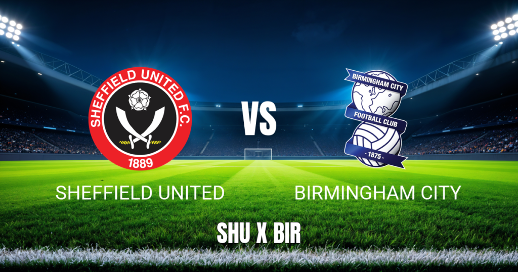 Onde Assistir Sheffield United x Birmingham: Palpite 15/08/2026