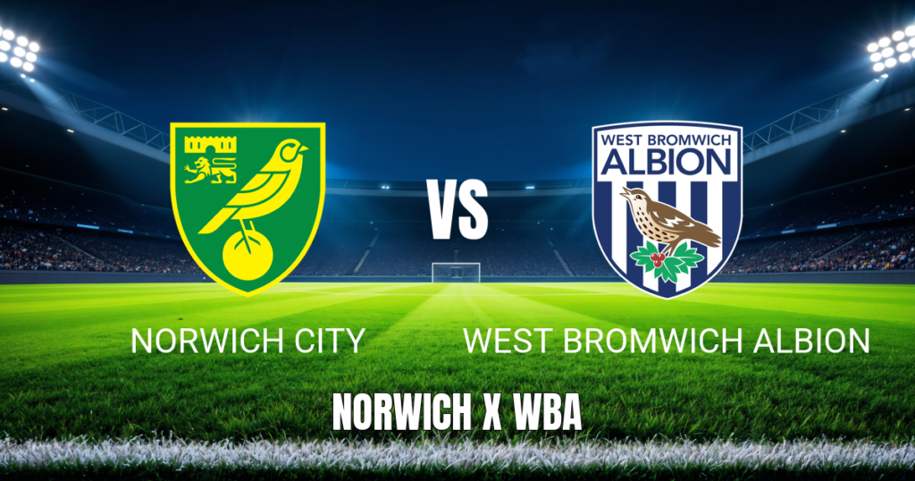 Onde Assistir Norwich x West Brom: Palpite e Transmissão - 15/08/2026
