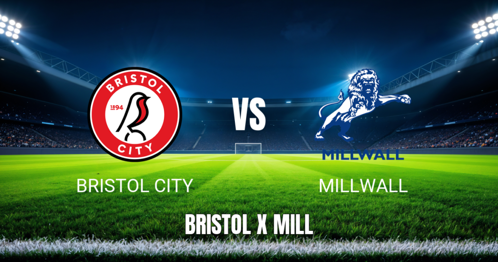 Onde Assistir Bristol City x Millwall: Palpite 15/08/2026