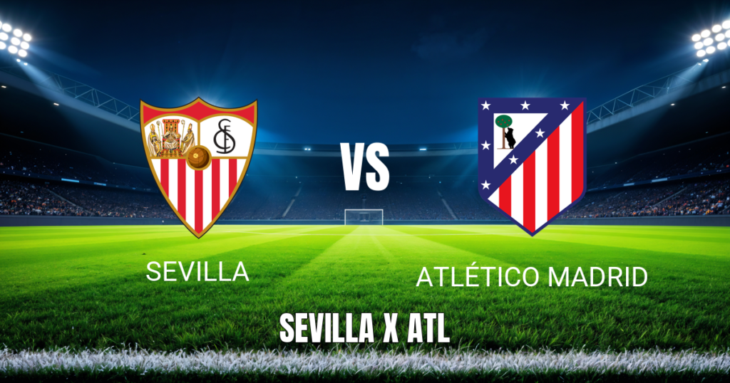 Onde Assistir Sevilla x Atlético Madrid: Palpite 29/08/2026