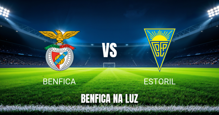 Onde Assistir Benfica x Estoril - Palpite 31/08/2026