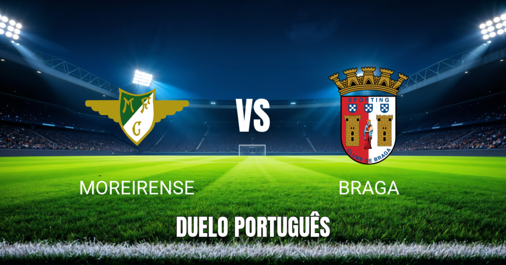 Onde Assistir Moreirense x Braga e Palpite (09/08/2026)