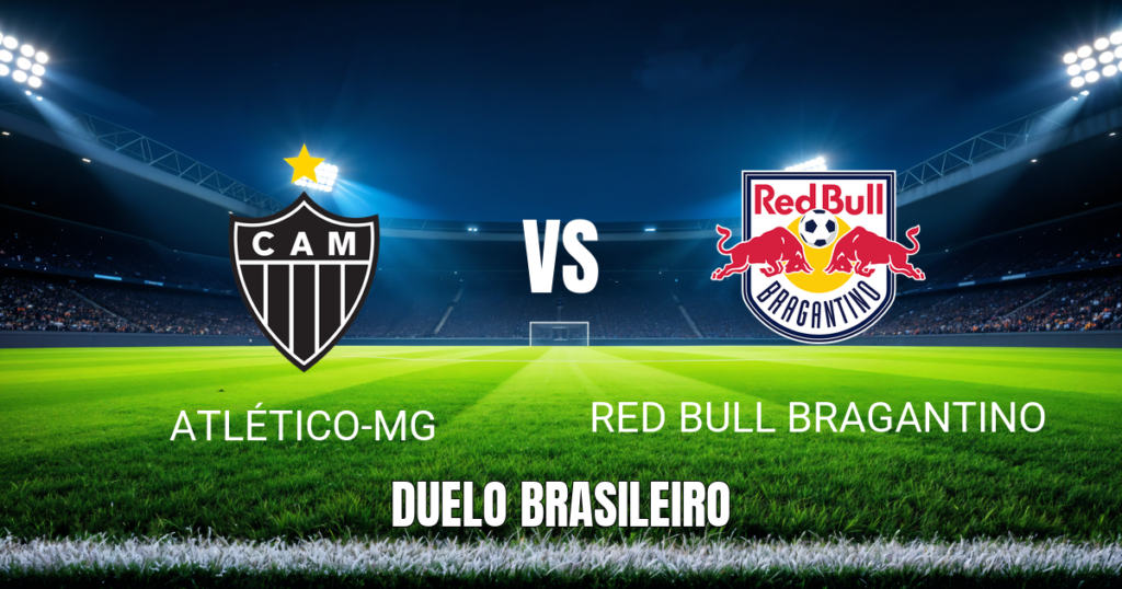 Onde Assistir Atlético-MG x Bragantino Palpite 19/08/2026
