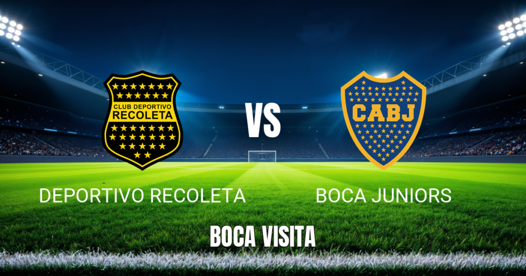 Onde assistir Recoleta x Boca Juniors ao vivo: Palpite 18/08/2026