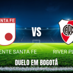 Onde assistir Santa Fe x River Plate: Palpite - 19/08/2026