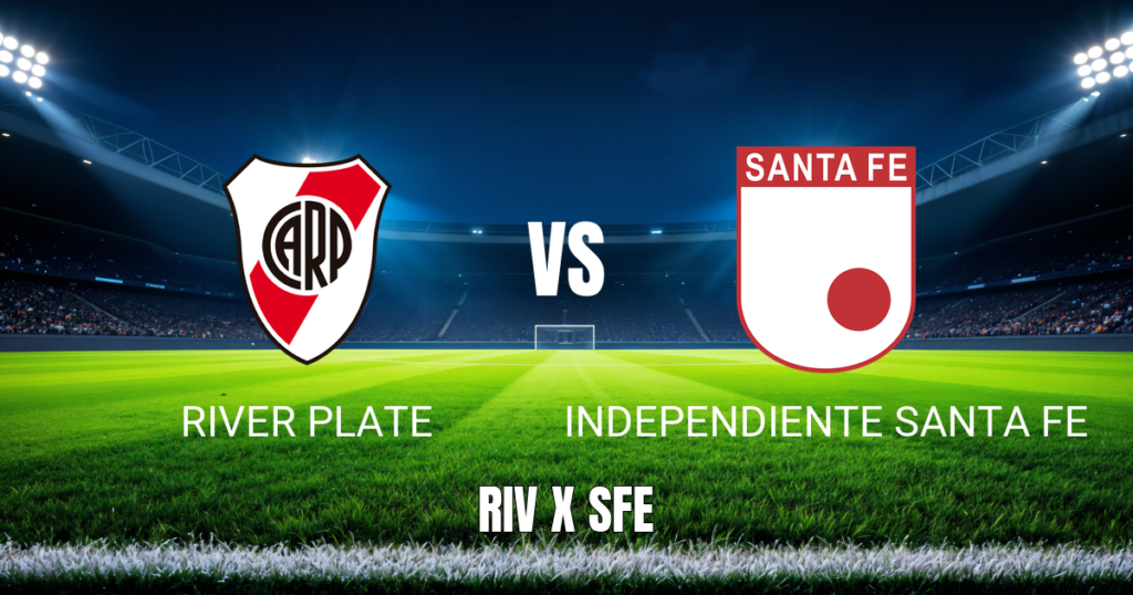 Onde assistir River Plate x Santa Fe ao vivo e palpite 26/08/2026