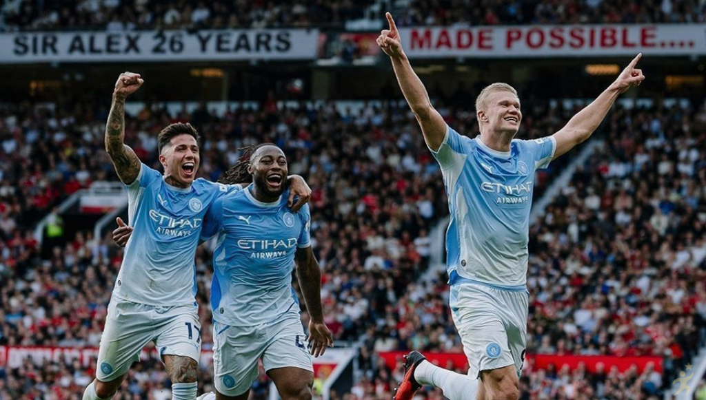 Haaland decide e Manchester City vence o clássico inglês