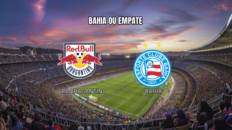 Palpite Bragantino x Bahia pela Série A - 05/09/2026