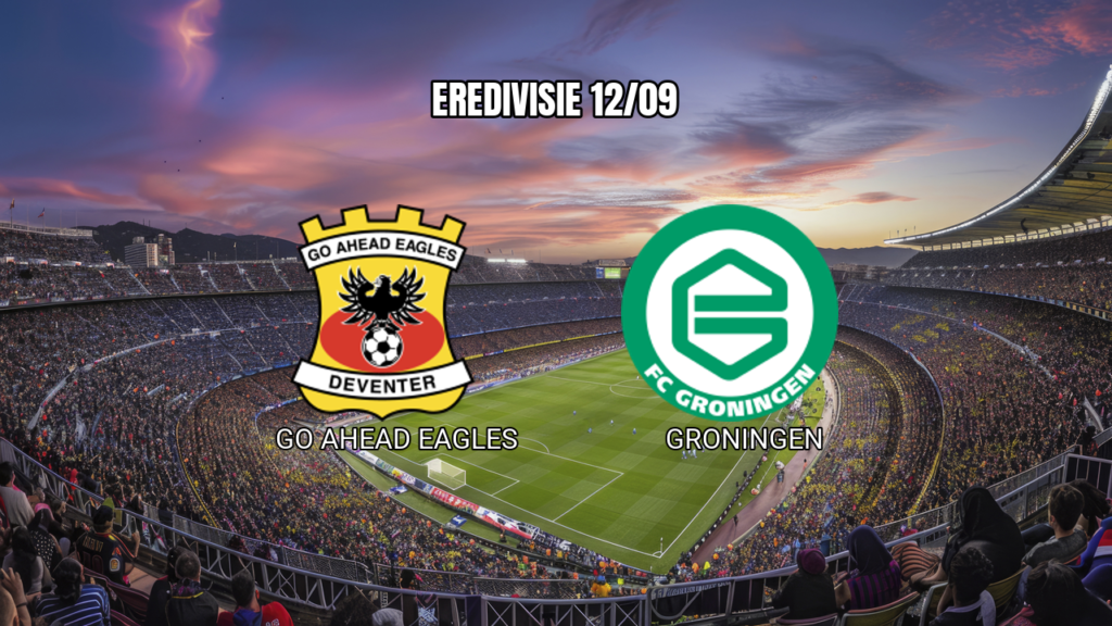 Palpite: GO Ahead Eagles x Groningen pela Eredivisie 12/09/2026