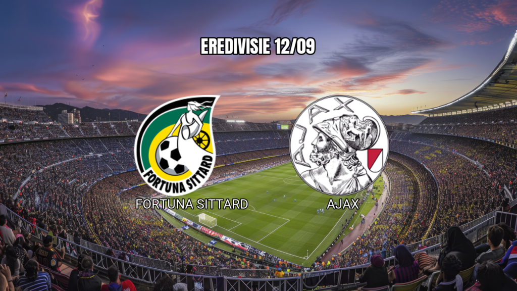 Palpite Fortuna Sittard x Ajax: Eredivisie em 12/09/2026