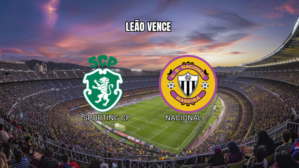 Palpite Sporting x Nacional: Leão deve vencer e marcar 05/09/2026