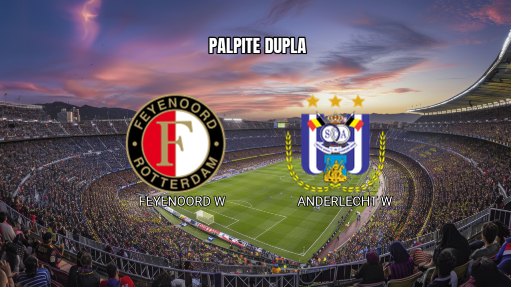 Palpite Feyenoord W x Anderlecht W na Liga Europa Feminina 02/09/2026