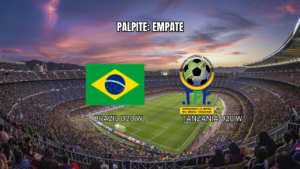 Palpite Brasil x Tanzânia: equilíbrio no Mundial Sub-20 - 05/09/2026