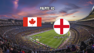 Canadá x Inglaterra U20 W: Palpite para 05/09/2026