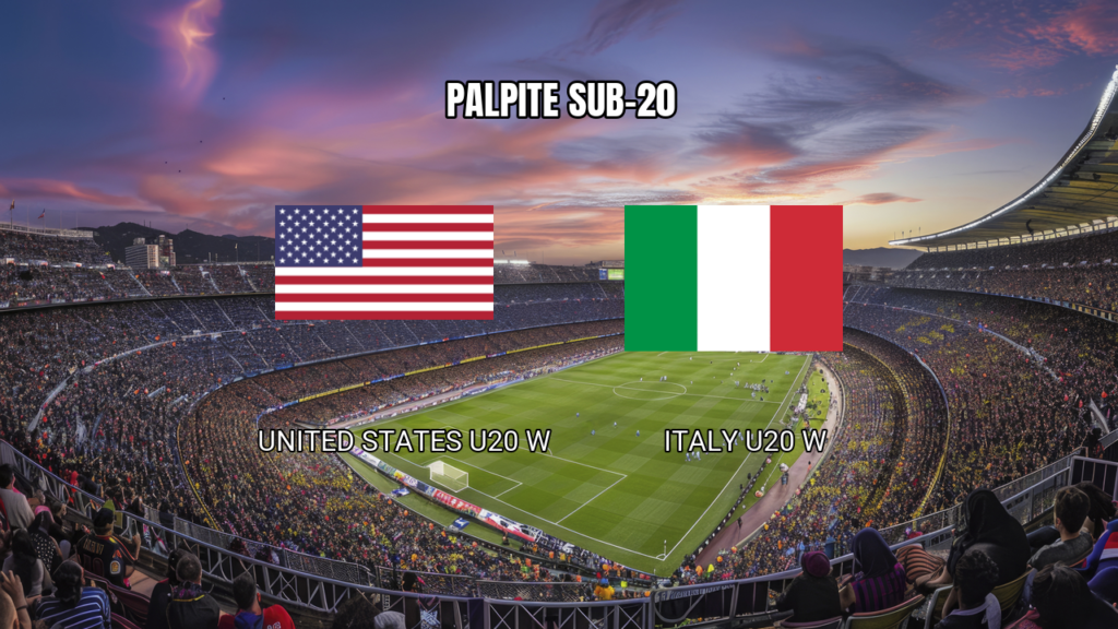 Palpite: Estados Unidos x Itália Sub-20 Feminina - 06/09/2026
