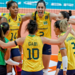 Brasil vence Chile e se aproxima de vaga olímpica no vôlei