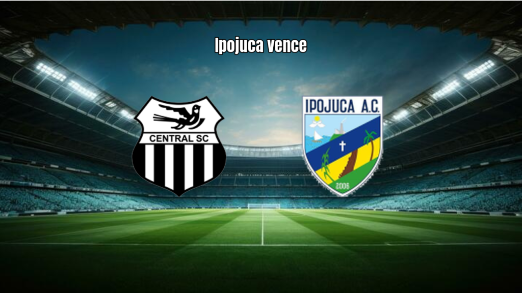 Central SC U20 0x2 Ipojuca U20: visitante leva a melhor
