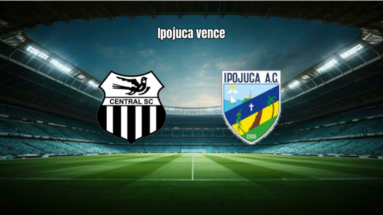 Central SC U20 0x2 Ipojuca U20: visitante leva a melhor