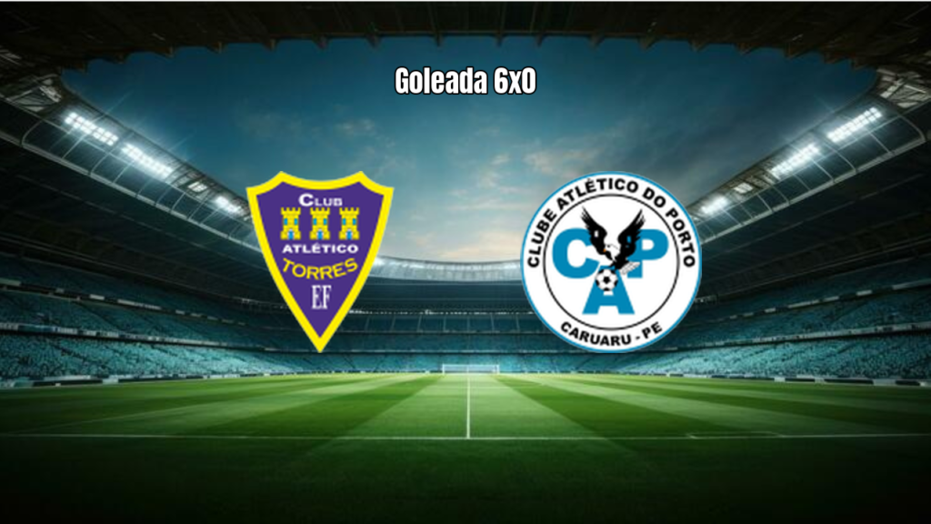 Atletico Torres U20 0x6 CA Porto U20: goleada marcante