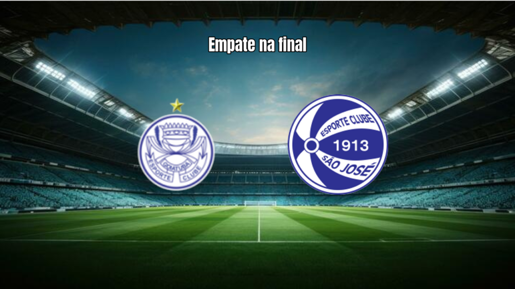 Goiatuba EC e São José ficam no 1 a 1 na final da Série D
