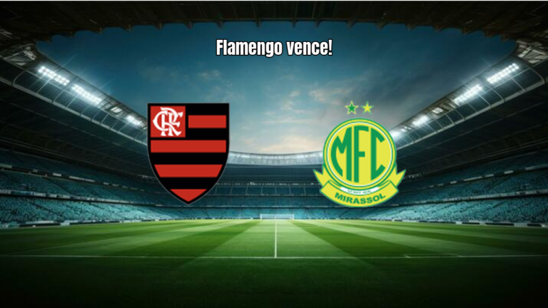 Flamengo 2x0 Mirassol: gols de Carrascal e Paquetá