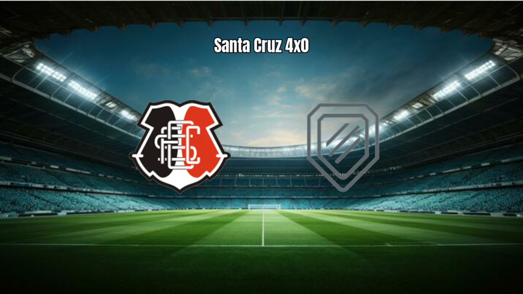Santa Cruz U20 4-0 1º de Maio U20: goleada no Pernambucano