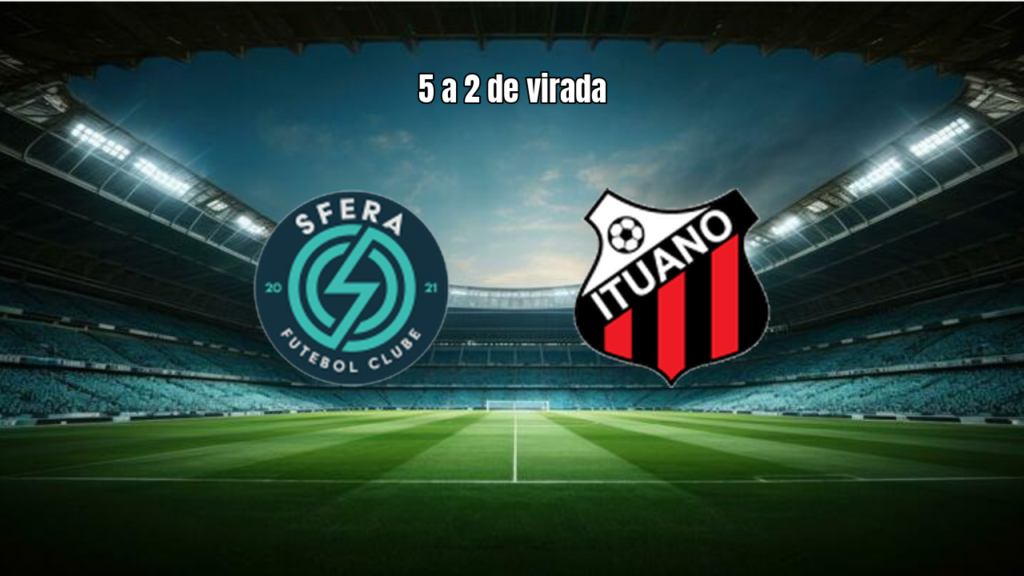 Sfera U20 goleia Ituano U20 por 5 a 2 no Paulista U20