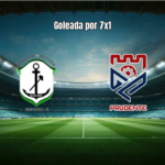 Goleada do Gremio Prudente U20 sobre Porto por 7 a 1