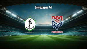 Goleada do Gremio Prudente U20 sobre Porto por 7 a 1
