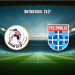 Sparta Rotterdam 2x2 PEC Zwolle: Destaques da Partida