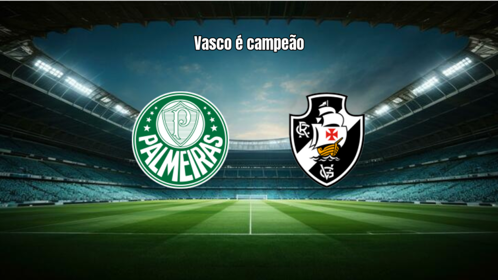 Palmeiras U20 0x2 Vasco U20: Vasco vence final e é campeão