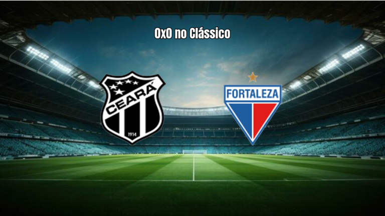 Ceará U20 0x0 Fortaleza U20: Final em Aberto no Cearense
