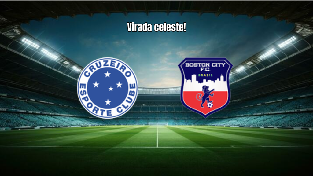 Cruzeiro U20 3x2 Boston City U20: virada eletrizante