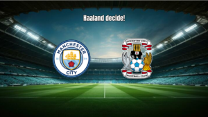 Manchester City vence Coventry por 1 a 0 na Premier League