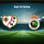 Rayo Vallecano 3x2 Racing Santander: Camello decide