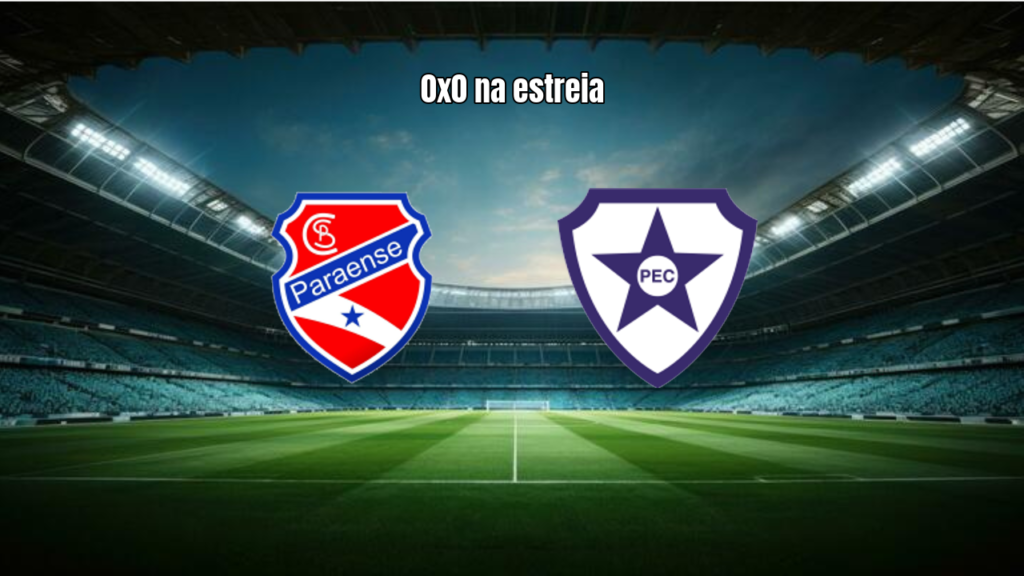 Paraense SC 0x0 Pinheirense na estreia do Paraense A3