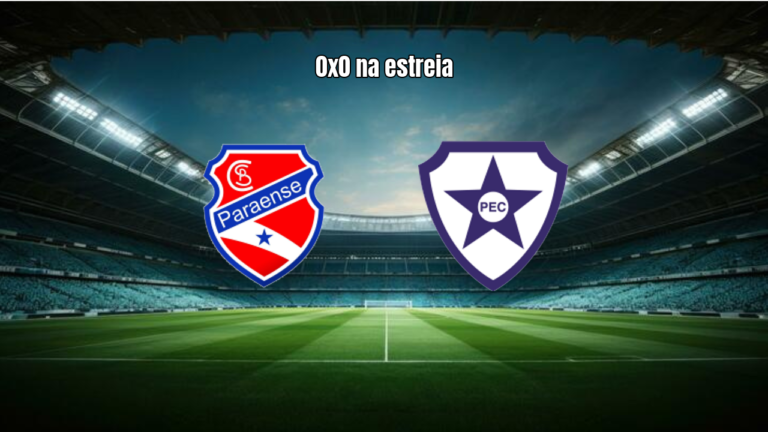 Paraense SC 0x0 Pinheirense na estreia do Paraense A3