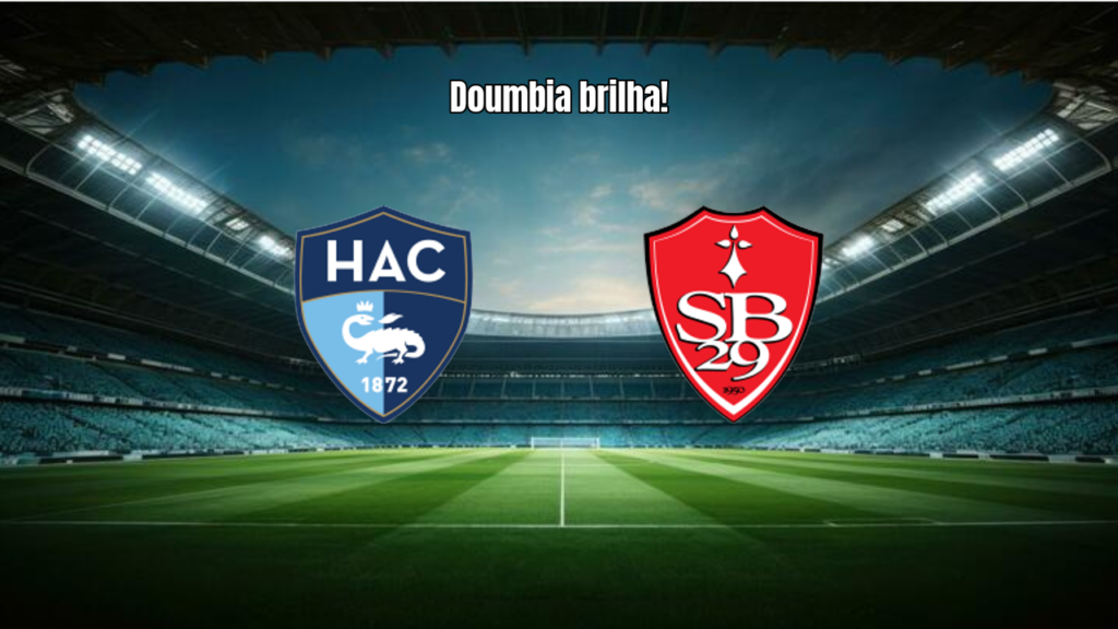 Le Havre 1-x-2 Stade Brestois 29 - Destaques da Partida