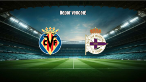 Villarreal 2x3 Deportivo La Coruna: virada de tirar o fôlego