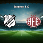 Inter de Limeira 3x3 Ferroviária: Destaques da Partida